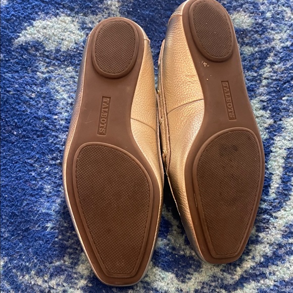 Talbots Women's Gold Loafers - Picture 3 of 4